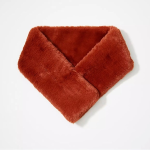 Loft Faux Fur Pull-Through‎ Scarf